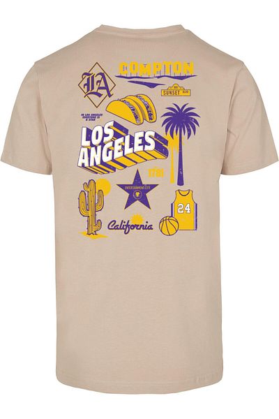 Mister Tee Herren LA City Print Tee