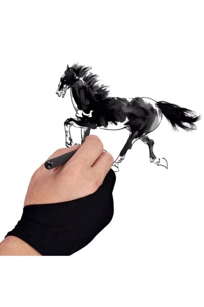 gökmer Professional Graphics Tablet Drawing Gloves for Graphic Designers