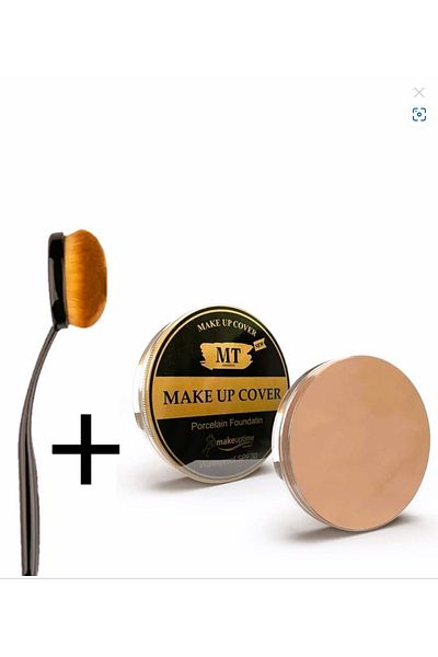 MT Make Up Cover Concealer Foundation Medium Tonk(211) / Waterproof SPF20 + Spoon Brush
