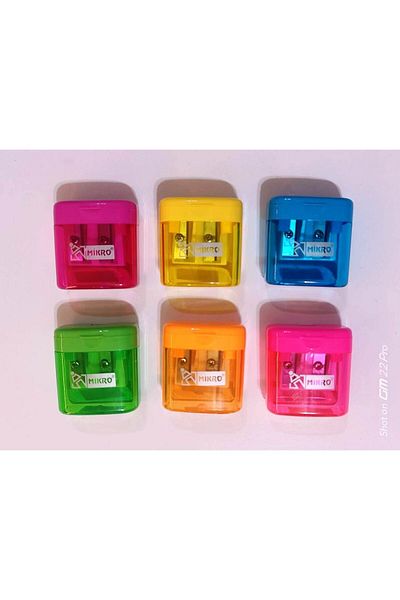 Mikro 6 Double Opener Pencil Sharpeners