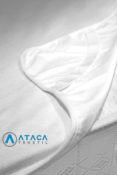 molisahome Husa de saltea Protector de saltea rezistent la lichide cu 4 colturi Husa de saltea elastica Single & Double