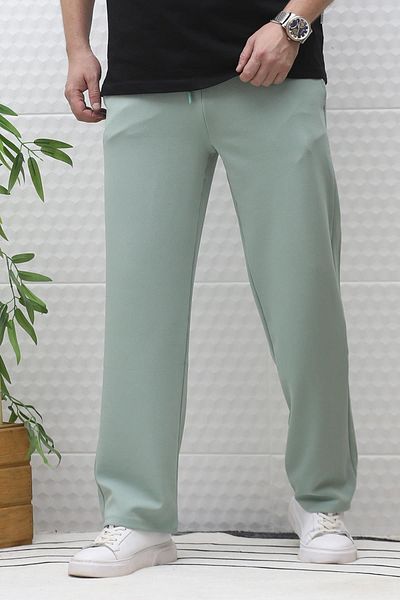 WAFRA Pantaloni largi din lycra pentru bărbați - cu talie elastică