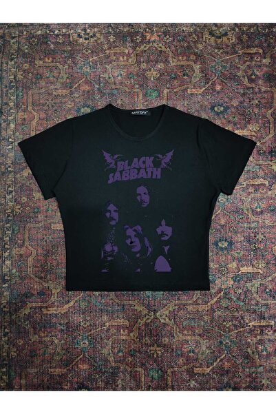 MAYDAY CULTURE Γυναικείο μπλουζάκι με στάμπα με λαιμόκοψη σε μήκος μέσης