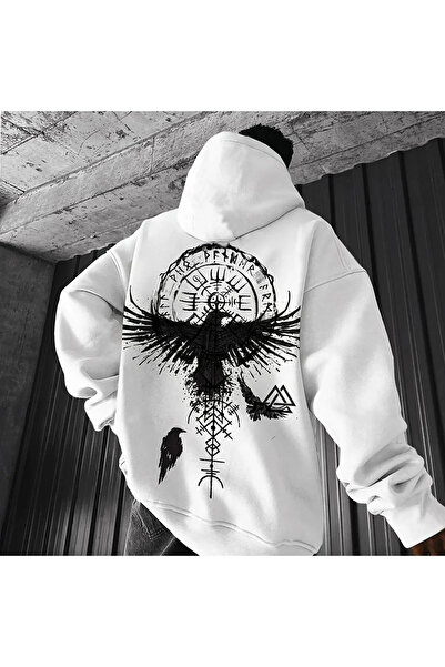 npLStore Unisex Sa kapuljačom Eagle Štampano dukserica