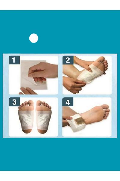 Relife 2 Pieces X Detox Foot Patches - Re-life 100% Natural Product