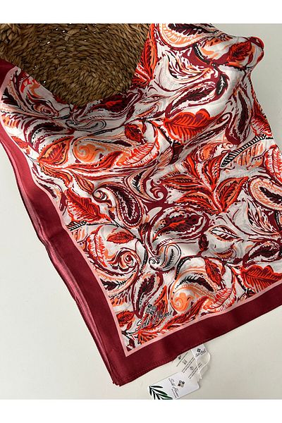 Silk Home Naria Patterned Ayça Shawl