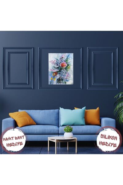 Mismuka Poliüretan Boyanabilir Dekoratif Duvar Çıtası Montaja Hazır Kesilmiş 3 cm Motifli Çerçeve 5’li Paket