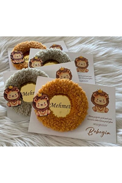 MutlulukDünyamız Aslan figürlü magnet