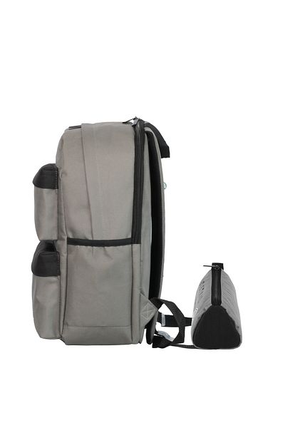 United Colors of Benetton 1965 Model Backpack Set with Double Front Pockets for Boys