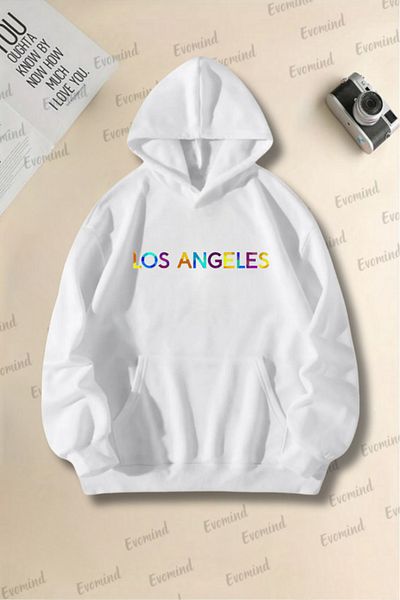 Evomind Unisex Los Angeles εμπριμέ φούτερ για ενήλικες και παιδιά