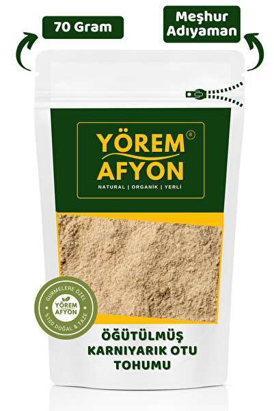 Gülçehre Adıyaman Yöresinden Diyet Dostu Öğütülmüş Karnıyarık Otu Tohumu Tozu...