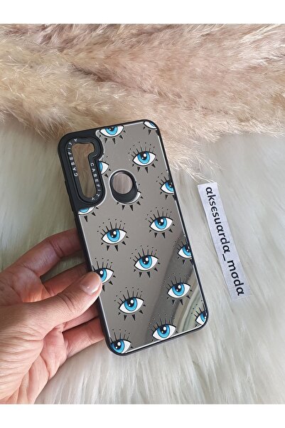 Aksesuarda Moda XİAOMİ REDMİ NOTE 8 UYUMLU AYNALI DESENLİ KILIF