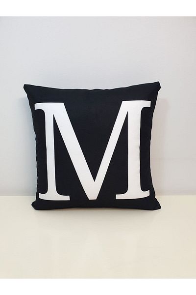 KIRLENT EV (m) Κάλυμμα μαξιλαριού Letter Throw