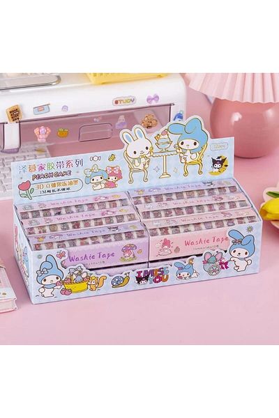 maxx plus Sanrio Kuromi My Melody Set of 10 Washi Tape Tapes