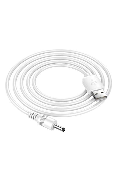 aogo Usb Dc 3.5x1.35mm Güç Kablosu Usb Radyo Diş Fırçası Fan Masa Lambası Şar...