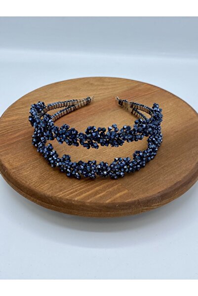 VENTUS ACCESSORIES Kristal Taşlı İkili Gelin Kına Abiye Taç