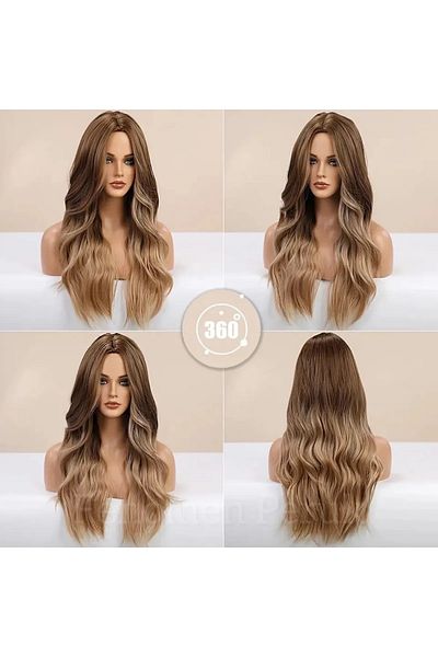 Fenomen Peruk Vip11-22 شعر مستعار فاخر متموج ومخصص