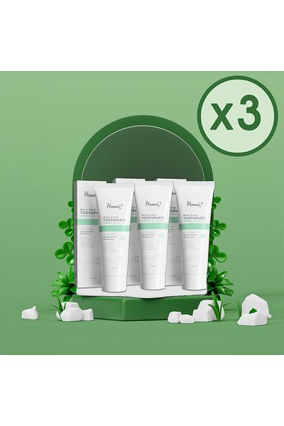 Homm Bitkisel 3 Pieces Gummy Toothpaste