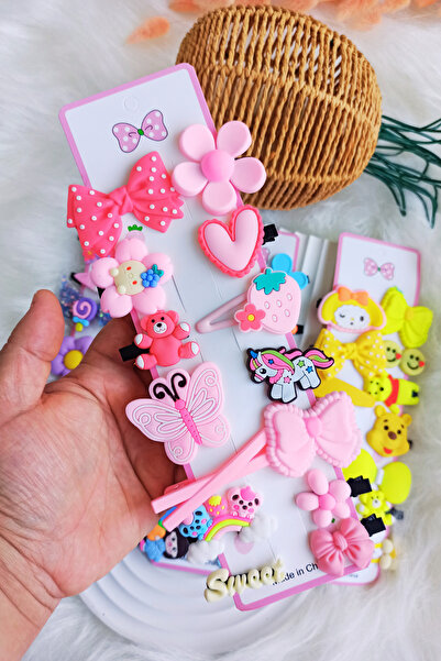 Nisankids 14dílná sada dětské spony se sponou