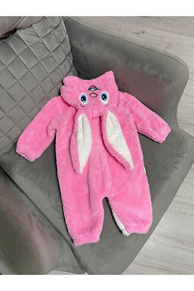 MeaShop Welsoft Plush Zippered Winter Rabbit Baby Girl Sleeping Bag
