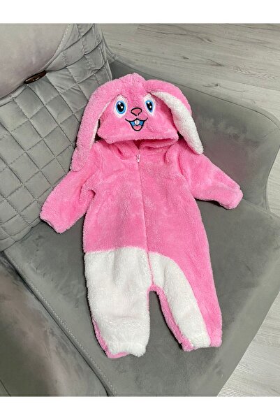 MeaShop Welsoft Plush Zippered Winter Rabbit Baby Girl Sleeping Bag