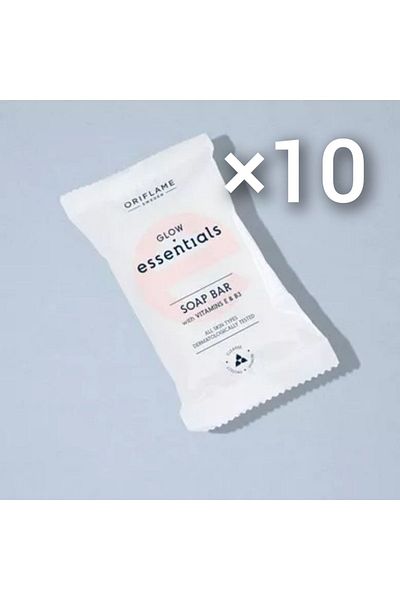 Oriflame Glow Essentials E B3 - Vitamin Soap Set of 10
