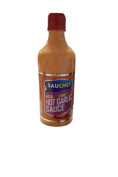 SAUCHEF Acı Sarımsak Sosu (hot Garlic) 500 Gr