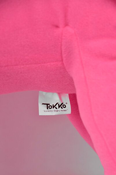 TOKKO Xl Dev Boy 60 Cm Fil Uyku Arkadaşım- Uyku Fili- Peluş Yumuşak Fil- Oturma Desteği Bebek Fili Pembe