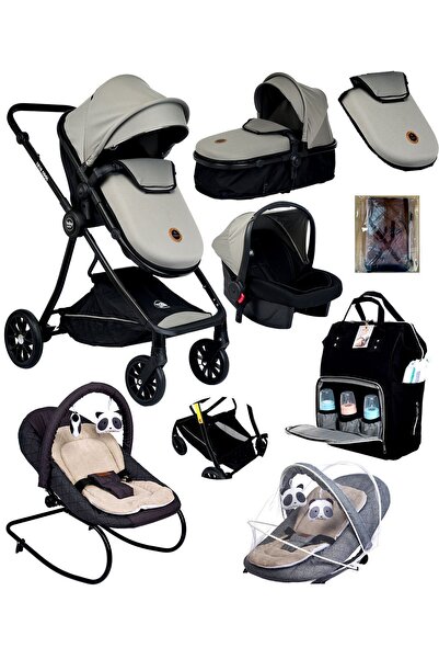 Baby Home 9 In 1 Yeni Doğan Full Set 1010 Travel Sistem Bebek Arabası 330 Sal...