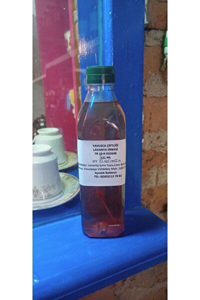 Yavuz El Yapımı Doğal Fermente Lavanta Sirkesi 500 ml