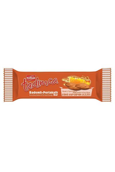 Tadım Orange Bar with Almonds 30Gr X 20 Pieces