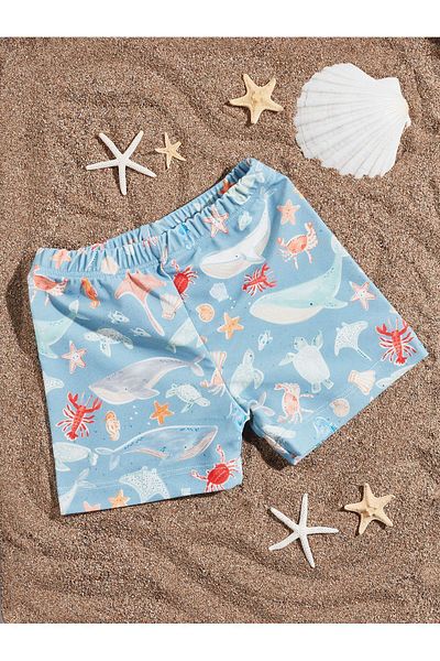 Tuğba Kuğu Βρεφικό σορτς μαγιό για αγόρια - UV Protection, Summer Vibe