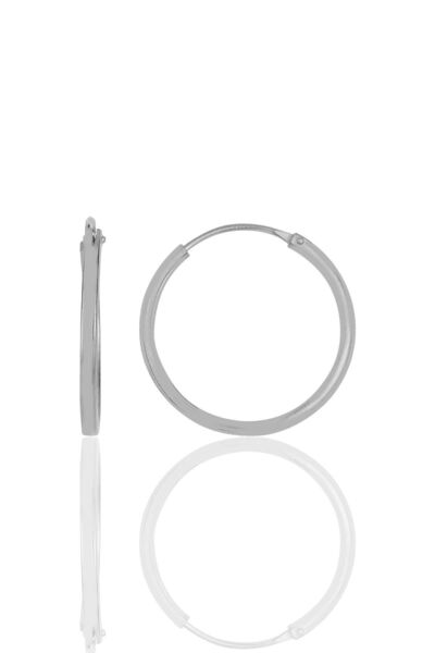 Söğütlü Silver Gümüş 18 Mm Halka Küpe Sgtl11745rodaj