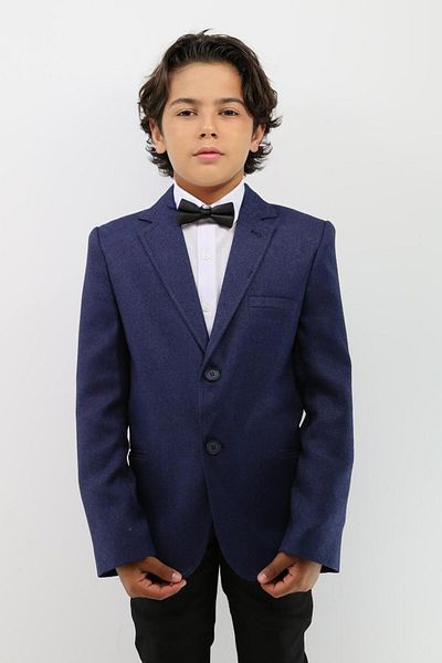 SIRRI 6-10 Years Boy's Slate Single Jacket