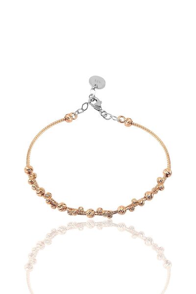 Söğütlü Silver Kadın Gümüş Rose Dorica Toplu Bilezik SGTL9576