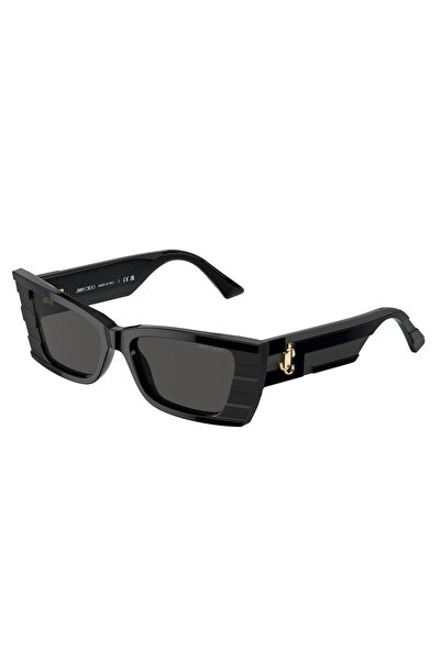 Jimmy Choo JC50095000/8753 Kadın Güneş Gözlüğü Siyah Kemik Çerçeve Füme Lens ...