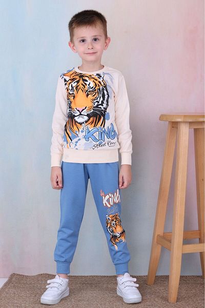 LİLLYPİCCA Set de hanorace și pantaloni de trening cu caracter tigru