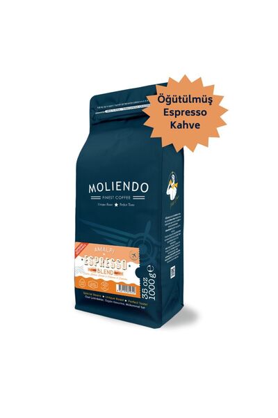 Moliendo Finest Coffee Amalfi Espresso Blend Kahve (Öğütülmüş Espresso Kahve)...