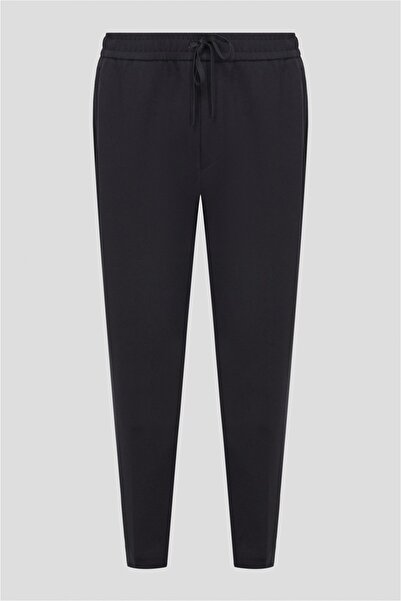 BOSS Erkek Dokuma Kumaş  Normal Bel  Düz Model Lacivert Pantolon 50513444-402