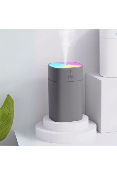 Ekru Cep H2O Humidifier 400ml Ultrasonik Hava Nemlendirici Buhar Makinesi ve ...