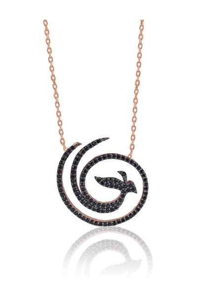 Söğütlü Silver Kadın 925 Ayar Gümüş Anka Kuşu Kolye SGTL3207