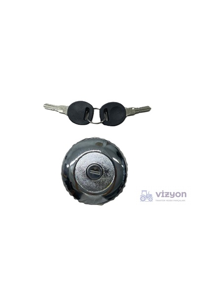 Yerli FİAT 480-640 TRAKTÖR MAZOT DEPO KAPAĞI (KİLİTLİ )