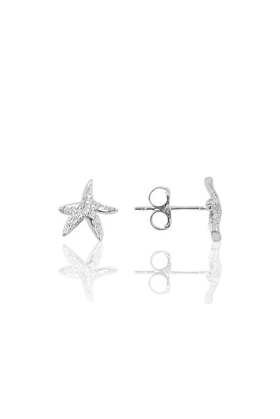 Söğütlü Silver Gümüş Deniz Yıldızı Modeli Küpe Sgtl10223dnz