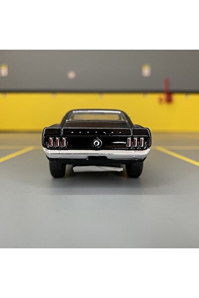 Genel Markalar Ford Mustang Boss 429 1969 1/36 Ölçek Diecast Metal Model Araba Oyuncak Araba