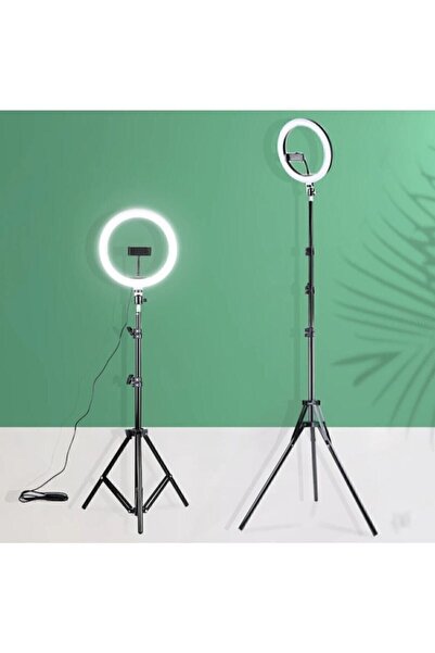 Ring Yeni 10 Inç Light Halka Makyaj Selfie Fotoğraf Çekim Işığı 2500 Yüksek L...