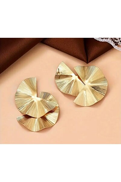 MEECY Büyük Gold Küpe