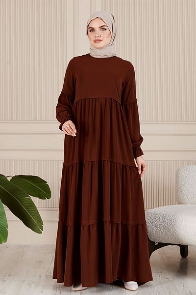 fistan Medina Mother and Prayer Dress - Μεταξωτό Σχέδιο Hijab, Κομψό και Κομψό