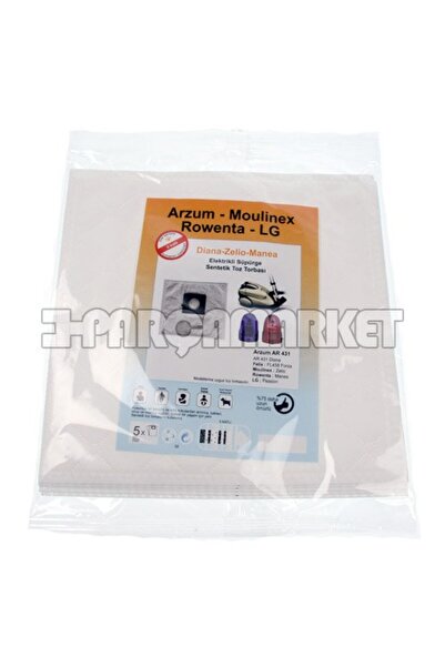 KGPart Rowenta RO 1700 - 1799 Compacteo υφασμάτινη τσάντα σκόνης 20 τεμαχίων