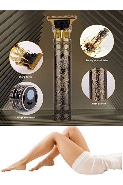 Efpazar Lazer Epilasyon Öncesi Bikini Bölgesi Ve Vücut Tüy Kesme Kısaltma Şekillendirme Tıraş Makinesi Metal