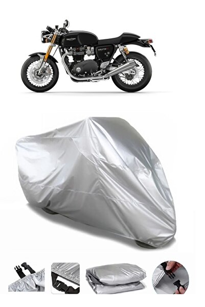 CoverPlus حقيبة خلفية متوافقة مع Triumph Thruxton 1200 R، علامة تجارية مقاومة...